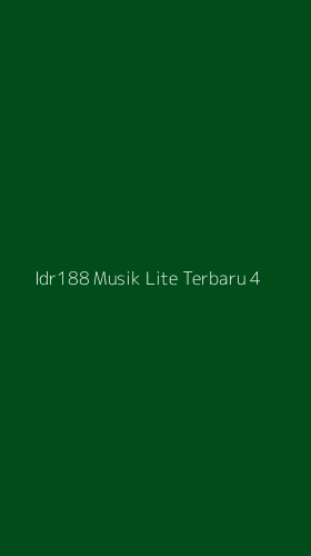 Tampilan Antarmuka Aplikasi Idr188 Musik Lite Terbaru - 4