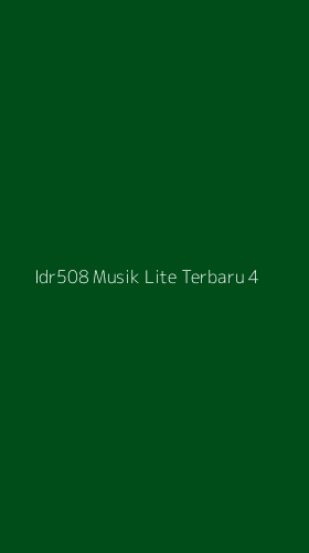 Tampilan Antarmuka Aplikasi Idr508 Musik Lite Terbaru - 4