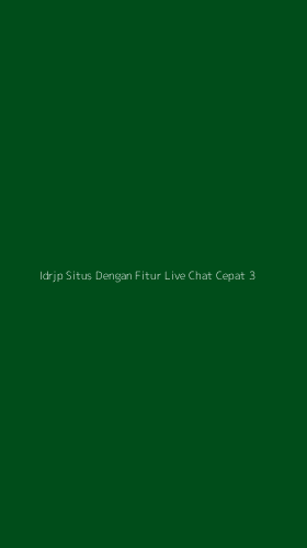 Tampilan Antarmuka Aplikasi Idrjp Situs Dengan Fitur Live Chat Cepat - 3