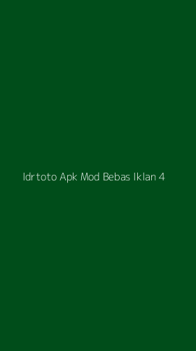 Tampilan Antarmuka Aplikasi Idrtoto Apk Mod Bebas Iklan - 4