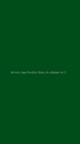 Tampilan Antarmuka Aplikasi Idrtoto App Prediksi Bola Jitu Malam Ini - 2