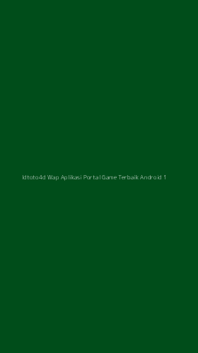 Tampilan Antarmuka Aplikasi Idtoto4d Wap Aplikasi Portal Game Terbaik Android - 1
