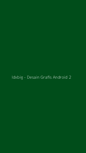 Tampilan Antarmuka Aplikasi Idxbig - Desain Grafis Android - 2