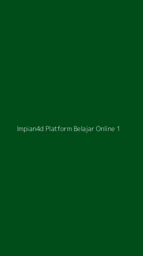 Tampilan Antarmuka Aplikasi Impian4d Platform Belajar Online - 1