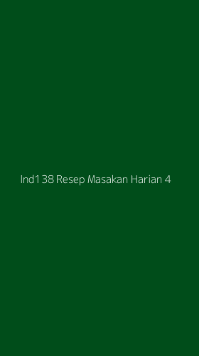 Tampilan Antarmuka Aplikasi Ind138 Resep Masakan Harian - 4