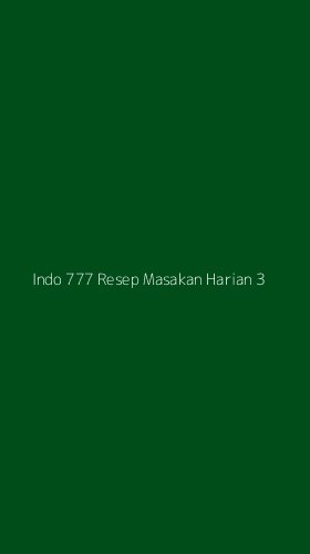 Tampilan Antarmuka Aplikasi Indo 777 Resep Masakan Harian - 3