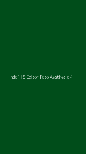 Tampilan Antarmuka Aplikasi Indo118 Editor Foto Aesthetic - 4