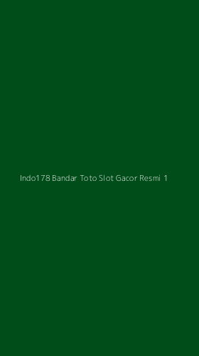 Tampilan Antarmuka Aplikasi Indo178 Bandar Toto Slot Gacor Resmi - 1