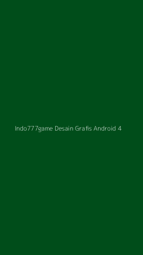 Tampilan Antarmuka Aplikasi Indo777game Desain Grafis Android - 4