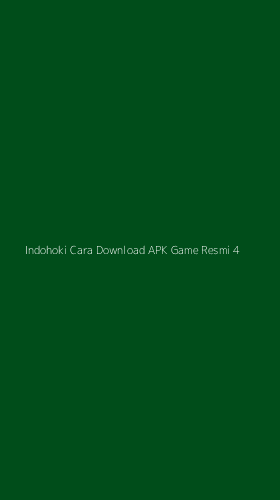 Tampilan Antarmuka Aplikasi Indohoki Cara Download Apk Game Resmi - 4