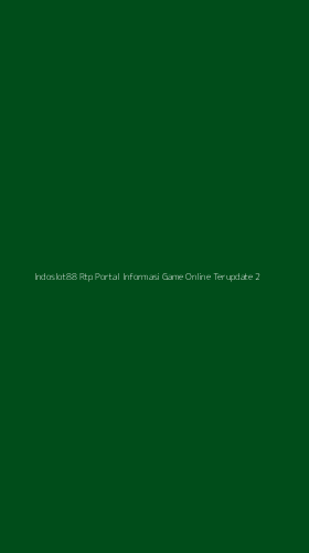 Tampilan Antarmuka Aplikasi Indoslot88 Rtp Portal Informasi Game Online Terupdate - 2