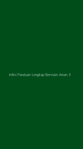 Tampilan Antarmuka Aplikasi Infini Panduan Lengkap Bermain Aman - 3