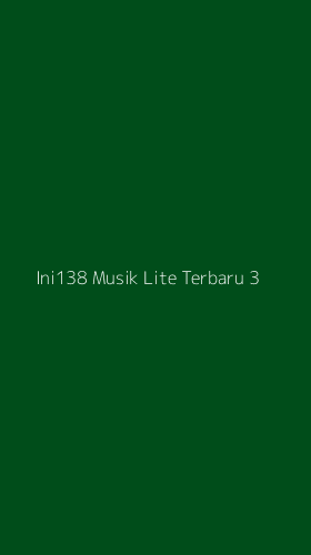 Tampilan Antarmuka Aplikasi Ini138 Musik Lite Terbaru - 3
