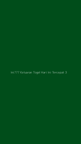 Tampilan Antarmuka Aplikasi Ini777 Keluaran Togel Hari Ini Tercepat - 3