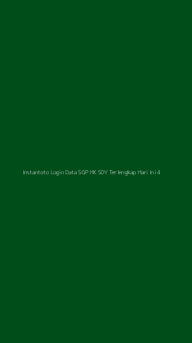 Tampilan Antarmuka Aplikasi Instantoto Login Data Sgp Hk Sdy Terlengkap Hari Ini - 4