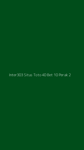Tampilan Antarmuka Aplikasi Inter303 Situs Toto 4d Bet 10 Perak - 2