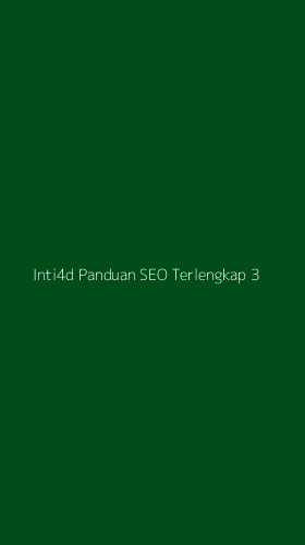 Tampilan Antarmuka Aplikasi Inti4d Panduan Seo Terlengkap - 3