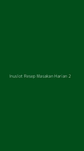 Tampilan Antarmuka Aplikasi Inuslot Resep Masakan Harian - 2