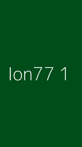 Tampilan Antarmuka Aplikasi Ion77 - 1
