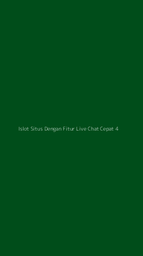 Tampilan Antarmuka Aplikasi Islot Situs Dengan Fitur Live Chat Cepat - 4