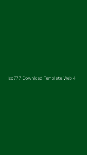 Tampilan Antarmuka Aplikasi Iso777 Download Template Web - 4