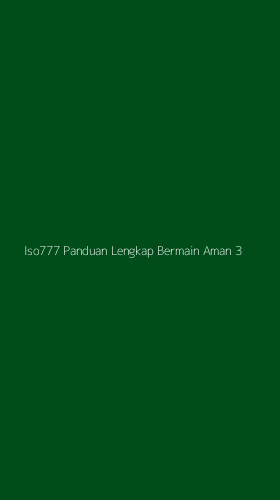 Tampilan Antarmuka Aplikasi Iso777 Panduan Lengkap Bermain Aman - 3