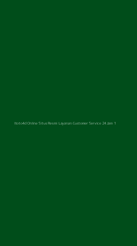 Tampilan Antarmuka Aplikasi Itoto4d Online Situs Resmi Layanan Customer Service 24jam - 1