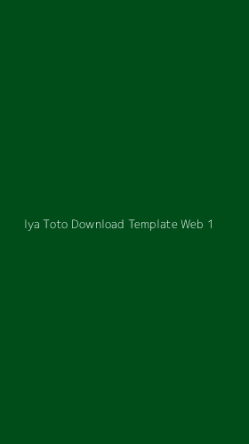 Tampilan Antarmuka Aplikasi Iya Toto Download Template Web - 1