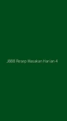 Tampilan Antarmuka Aplikasi J888 Resep Masakan Harian - 4