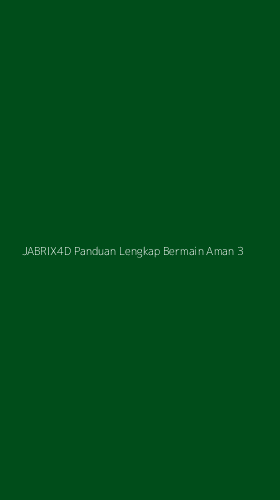 Tampilan Antarmuka Aplikasi Jabrix4d Panduan Lengkap Bermain Aman - 3