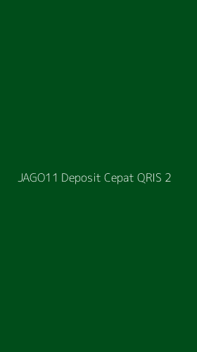 Tampilan Antarmuka Aplikasi Jago11 Deposit Cepat Qris - 2