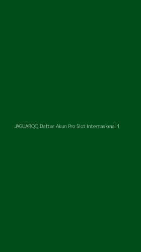 Tampilan Antarmuka Aplikasi Jaguarqq Daftar Akun Pro Slot Internasional - 1