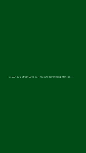 Tampilan Antarmuka Aplikasi Jalak4d Daftar Data Sgp Hk Sdy Terlengkap Hari Ini - 1