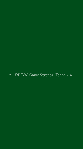 Tampilan Antarmuka Aplikasi Jalurdewa Game Strategi Terbaik - 4