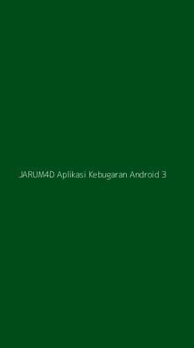 Tampilan Antarmuka Aplikasi Jarum4d Aplikasi Kebugaran Android - 3
