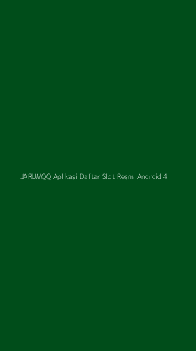 Tampilan Antarmuka Aplikasi Jarumqq Aplikasi Daftar Slot Resmi Android - 4