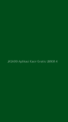 Tampilan Antarmuka Aplikasi Jasa99 Aplikasi Kasir Gratis Umkm - 4
