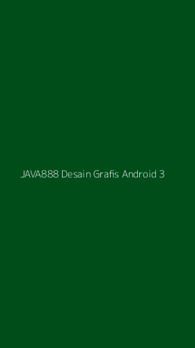 Tampilan Antarmuka Aplikasi Java888 Desain Grafis Android - 3