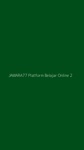 Tampilan Antarmuka Aplikasi Jawara77 Platform Belajar Online - 2