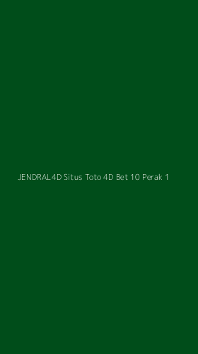 Tampilan Antarmuka Aplikasi Jendral4d Situs Toto 4d Bet 10 Perak - 1