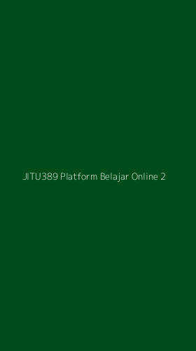Tampilan Antarmuka Aplikasi Jitu389 Platform Belajar Online - 2