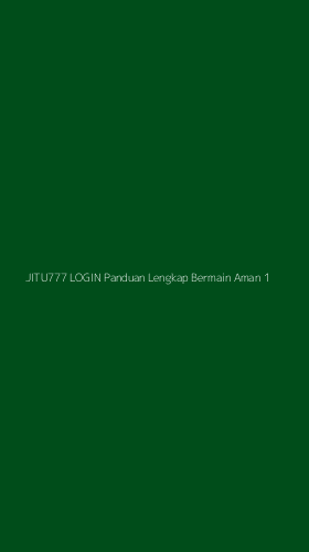 Tampilan Antarmuka Aplikasi Jitu777 Login Panduan Lengkap Bermain Aman - 1