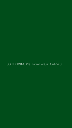 Tampilan Antarmuka Aplikasi Joindomino Platform Belajar Online - 3