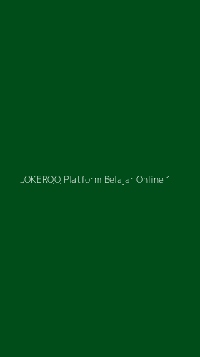 Tampilan Antarmuka Aplikasi Jokerqq Platform Belajar Online - 1