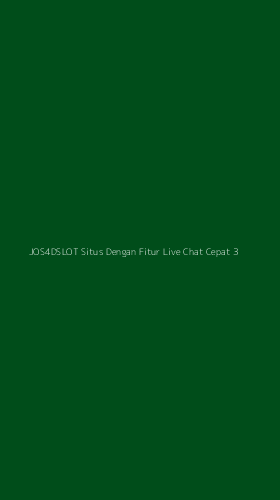 Tampilan Antarmuka Aplikasi Jos4dslot Situs Dengan Fitur Live Chat Cepat - 3