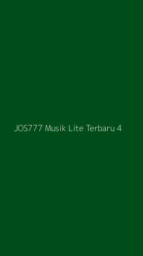 Tampilan Antarmuka Aplikasi Jos777 Musik Lite Terbaru - 4