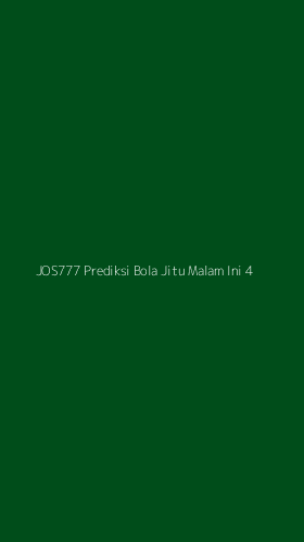 Tampilan Antarmuka Aplikasi Jos777 Prediksi Bola Jitu Malam Ini - 4
