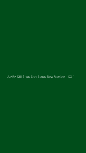 Tampilan Antarmuka Aplikasi Juara126 Situs Slot Bonus New Member 100 - 1