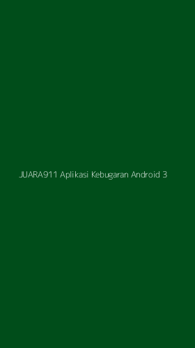 Tampilan Antarmuka Aplikasi Juara911 Aplikasi Kebugaran Android - 3