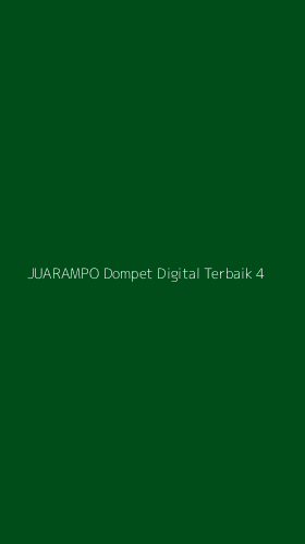 Tampilan Antarmuka Aplikasi Juarampo Dompet Digital Terbaik - 4